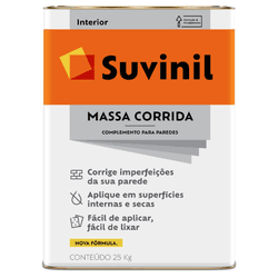 MASSA CORRIDA 25KG (LATA)SUVINIL - 22163 - VIVA COR TINTAS