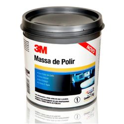 MASSA POLIR BASE D'AGUA 1,0KG 3M - 19191 - VIVA COR TINTAS