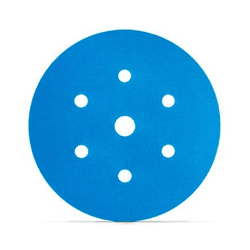 DISCO HOOKIT AZUL 7 FUROS P080 321U 152MM 3M ... - VIVA COR TINTAS