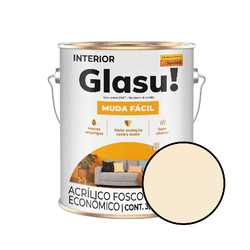 Tinta Econômica Glasu - Pérola - V0195 - VIVA COR TINTAS