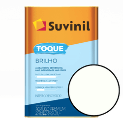 Tinta Para Parede 18 Litros Toque Brilho Semi... - VIVA COR TINTAS