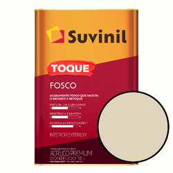 Tinta Para Parede 18 Litros Toque Fosco Suvin... - VIVA COR TINTAS