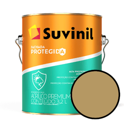 Tinta AcrÍlica 3,6l Fachada Protegida Fosco S... - VIVA COR TINTAS
