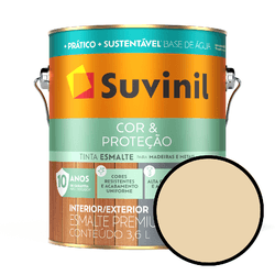 Esmalte Seca Rápido Brilhante Suvinil - Marfi... - VIVA COR TINTAS