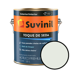 Suvinil Toque de Seda Acetinado – Gelo - V005... - VIVA COR TINTAS