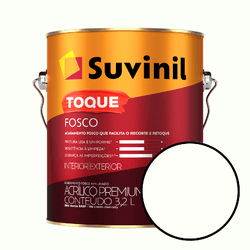 Tinta Para Parede 3,6 Litros Toque Fosco Suvi... - VIVA COR TINTAS