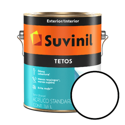 ACRÍLICO FOSCO PARA TETO SUVINIL - BRANCO - V... - VIVA COR TINTAS