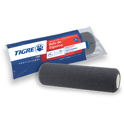 ROLO DE ESPUMA 23CM 1340 SEM SUPORTE TIGRE - ... - VIVA COR TINTAS