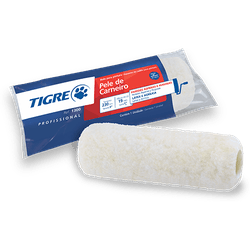 Rolo de Lã 23cm Tigre 1300 Sem Suporte Alta C... - VIVA COR TINTAS