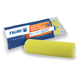 Rolo Text 23cm Tigre 1350 Sem Suporte para Pi... - VIVA COR TINTAS