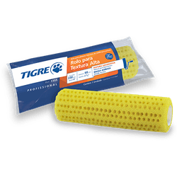 Rolo Text 23cm Tigre 1355 Sem Suporte para Pi... - VIVA COR TINTAS