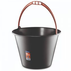 Balde Plástico Preto Atlas 10L Resistente par... - VIVA COR TINTAS