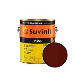 Tinta Piso Suvinil 3,6l - Marrom - 25468 - VIVA COR TINTAS