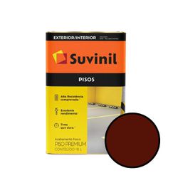 Tinta Piso Suvinl 18l - Marrom - 25467 - VIVA COR TINTAS