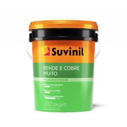 ACRILICO FOSCO BRANCO 20,0L RENDE MUITO/SUVIN... - VIVA COR TINTAS