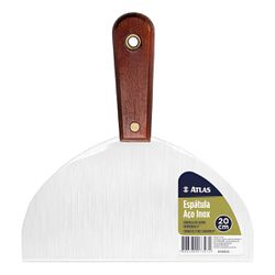 Espátula Aço Inox 20cm Atlas 6155/22 Pintura ... - VIVA COR TINTAS