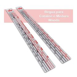 REGUA ALUMÍNIO PARA CATÁLISE - WANDA - 11185 - VIVA COR TINTAS