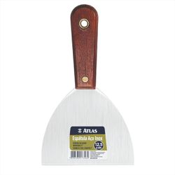Espátula Aço Inox 12,5cm Atlas 6155/20 Pintur... - VIVA COR TINTAS