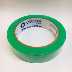 FITA CREP 24MM X 40M VERDE VIVA COR - 22197 - VIVA COR TINTAS