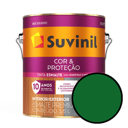 Esmalte Cor & Proteção Brilhante Suvinil - Ve... - VIVA COR TINTAS