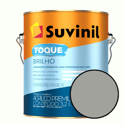 Tinta Para Parede 3,6 Litros Toque Brilho Sem... - VIVA COR TINTAS