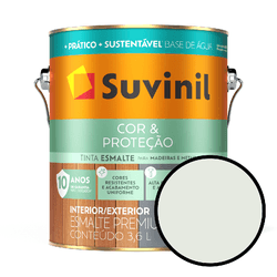 Esmalte Seca Rápido Brilhante Suvinil - Gelo ... - VIVA COR TINTAS