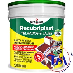 Impermeabilizante Telhados e Lajes Branco 4kg... - VIVA COR TINTAS