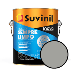 Tinta AcrÍlica 3,6 Litros Fosco Sempre Limpo ... - VIVA COR TINTAS