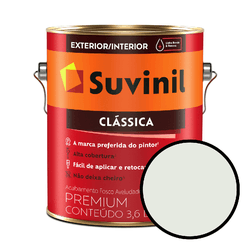 Tinta Clássica Suvinil - Gelo - V0159 - VIVA COR TINTAS