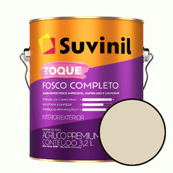 Tinta Para Parede 3,6 litros Toque Fosco Comp... - VIVA COR TINTAS