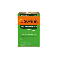 Tinta Acrílica Fosca Suvinil 18L Cromo Suave ... - VIVA COR TINTAS
