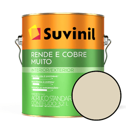 Tinta Rende e Cobre Muito Suvinil - Palha - V... - VIVA COR TINTAS