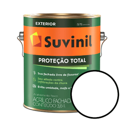TINTA PROTEÇÃO TOTAL FOSCO SUVINIL - BRANCO -... - VIVA COR TINTAS