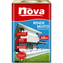 Acrílico Fosco Branco 18L Rende Muito - Super... - VIVA COR TINTAS