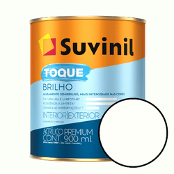 Tinta Para Parede 900ml Toque Brilho Semi Bri... - VIVA COR TINTAS