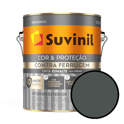 ESMALTE CONTRA FERRUGEM BRILHANTE SUVINIL - C... - VIVA COR TINTAS