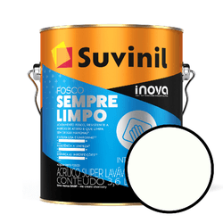 Tinta AcrÍlica 3,6 Litros Fosco Sempre Limpo ... - VIVA COR TINTAS