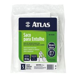 Saco Ráfia p/ Entulho 40kg Atlas 5 Unid Alta ... - VIVA COR TINTAS
