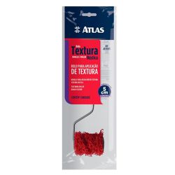 Rolo Textura 5cm Atlas 1155 com Suporte Efeit... - VIVA COR TINTAS