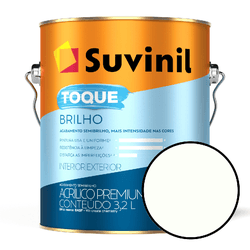 Tinta Para Parede 3,6 Litros Toque Brilho Sem... - VIVA COR TINTAS