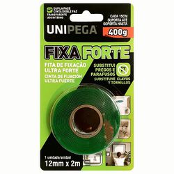 FITA FIXA FORTE 12MM X 2M UNIPEGA - 24289 - VIVA COR TINTAS