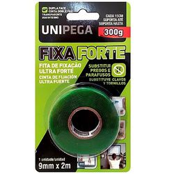 FITA FIXA FORTE 9MM X 2M UNIPEGA - 24292 - VIVA COR TINTAS