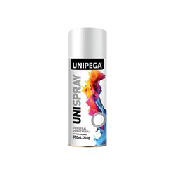 Spray Branco Brilhante Uso Geral 400ml UniPeg... - VIVA COR TINTAS