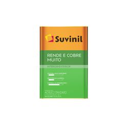 Tinta Para Parede Rende Muito Suvinil 18 Litr... - VIVA COR TINTAS