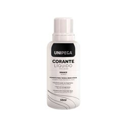 Corante Branco 50ml Unipega Concentrado Alta ... - VIVA COR TINTAS