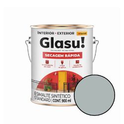 ESMALTE SINTETICO BRILHANTE PLATINA 0,9L GLAS... - VIVA COR TINTAS