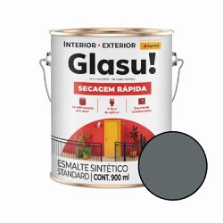 Tinta Esmalte Sintético Glasurit 0,9L Cinza E... - VIVA COR TINTAS