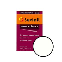 Tinta Acrílica Fosca Branco Neve 18L Suvinil ... - VIVA COR TINTAS