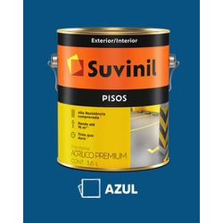 Tinta Piso Suvinil - Azul - V0237 - VIVA COR TINTAS