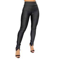 CALÇA FEMININA PRADA PRETA CINTURA ALTA - RF-3009 - LOJA VOLARIUM